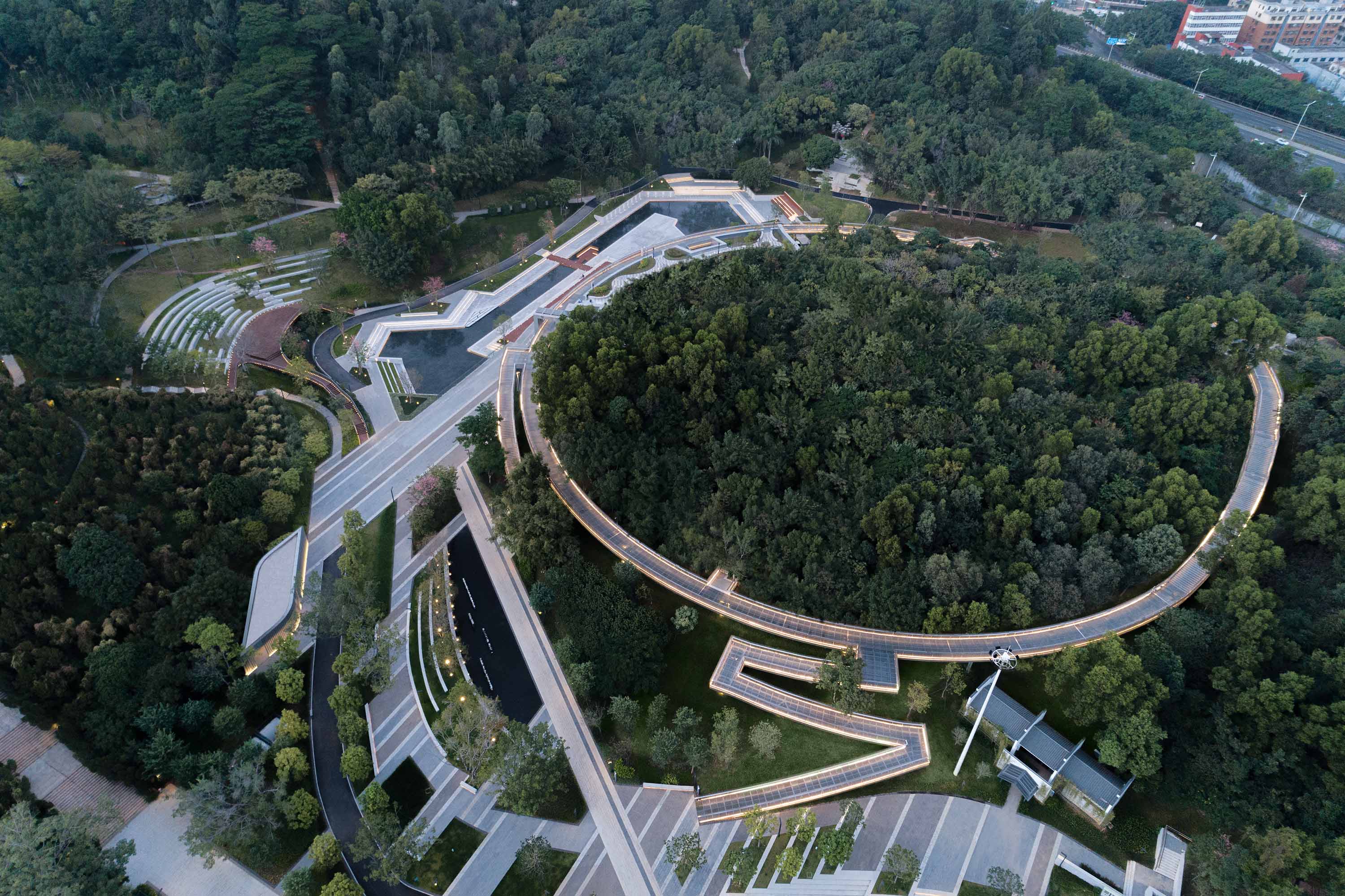 深圳民法公园 | PMA设计事务所<br/>Shenzhen Civil Code Ring Park | PolyMorph Architects
